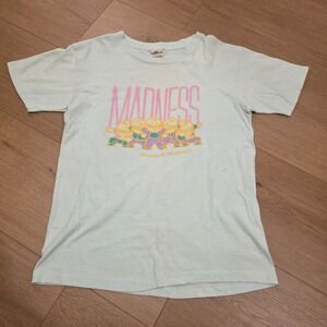 VTG Palmetto's Graphic T Shirt Adult S Light Mint Madness Baby Single Stitch USA